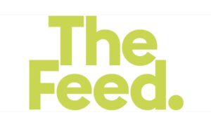The Feed" text in bold green font.